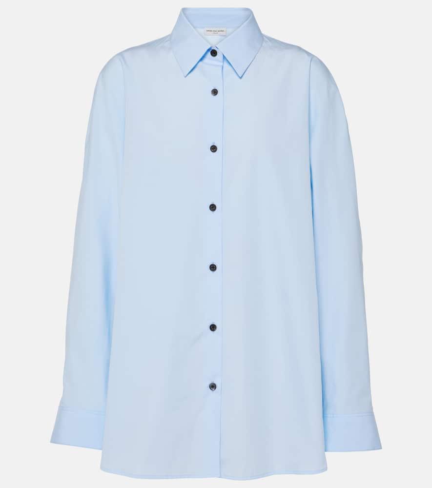 dries van noten casio cotton shirt