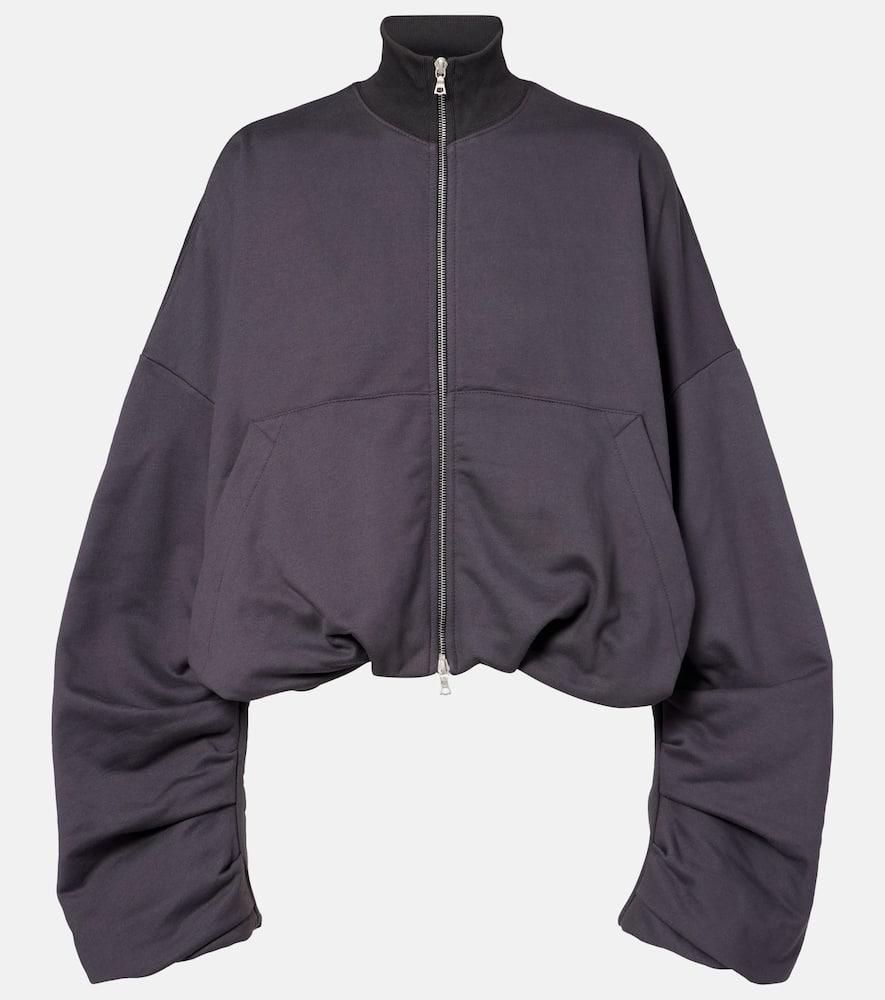 dries van noten cotton jersey jacket