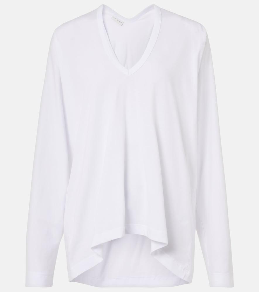 dries van noten cotton jersey t