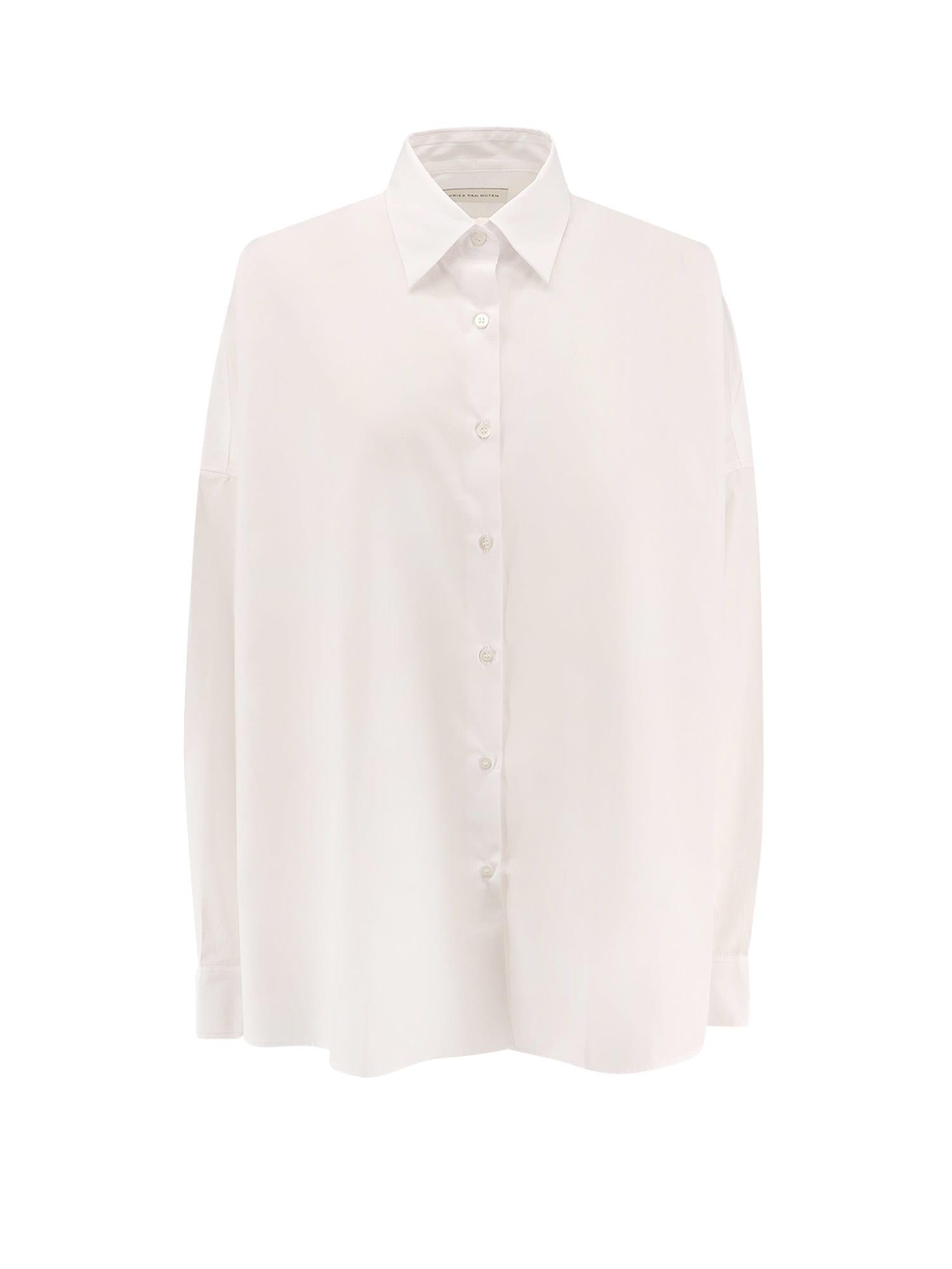 dries van noten cotton shirt