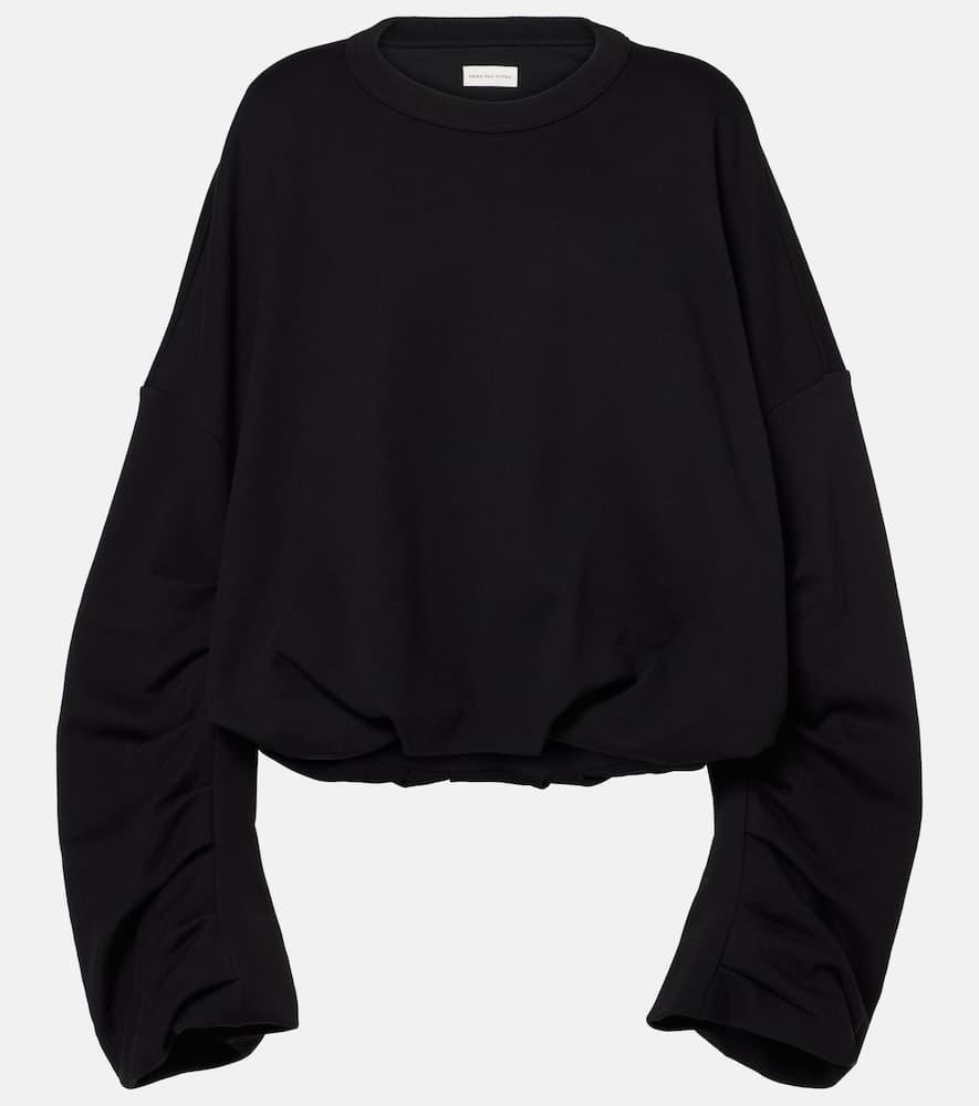 dries van noten cotton sweatshirt