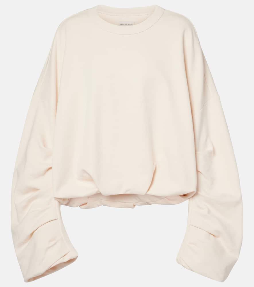 dries van noten cotton sweatshirt
