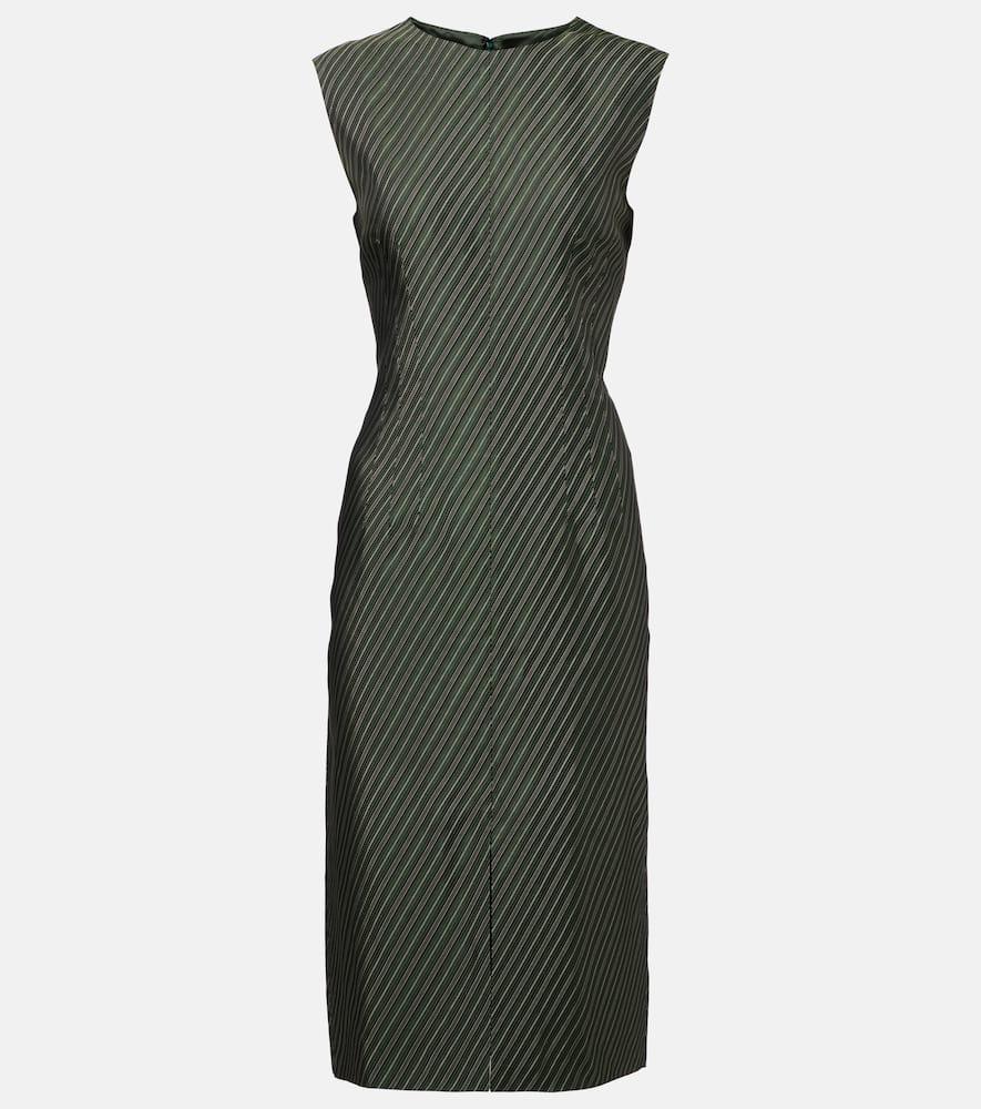 dries van noten delina midi dress