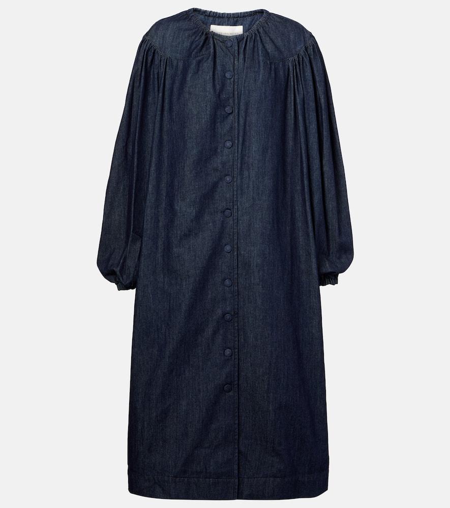 dries van noten denim coat