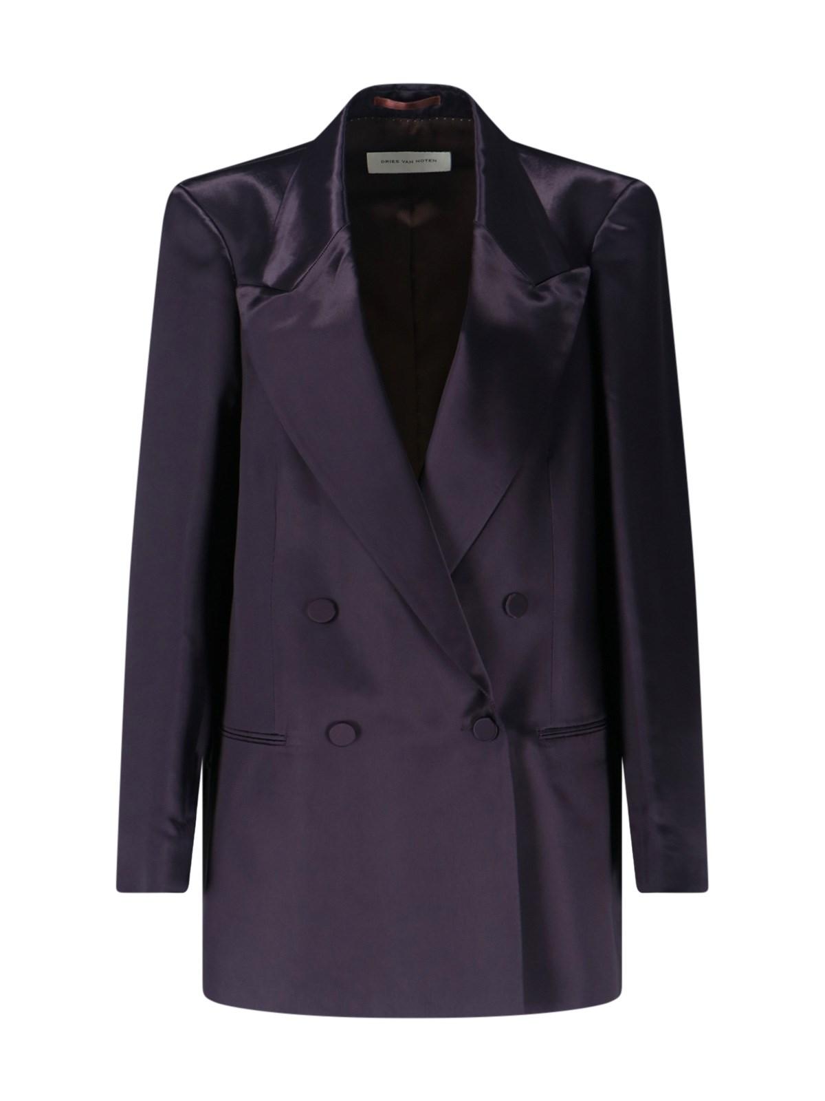 dries van noten double-breasted blazer