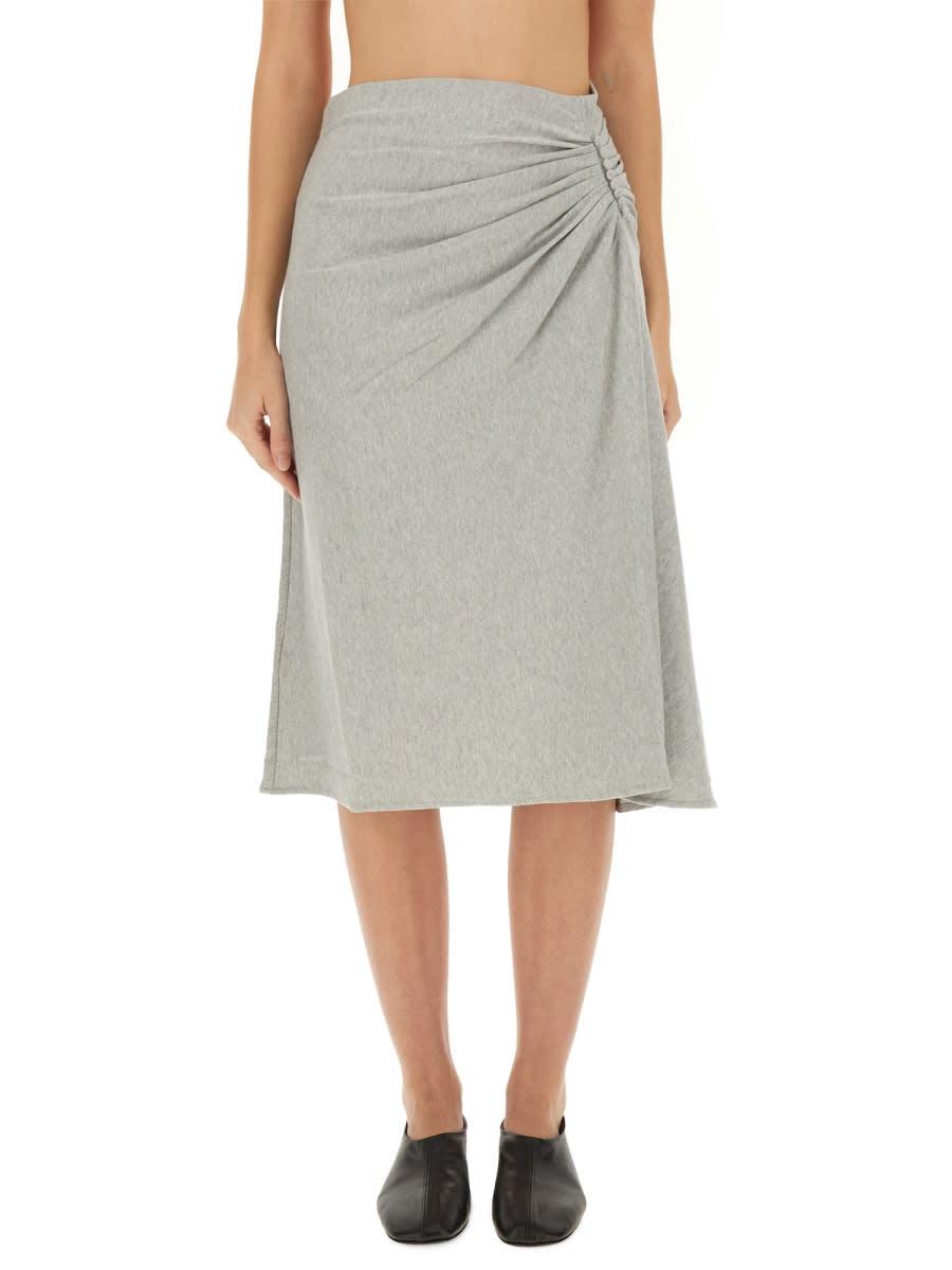 dries van noten draped hevira skirt