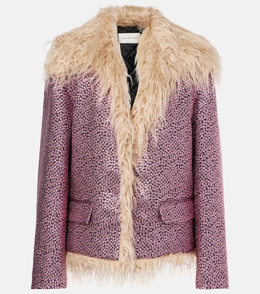 dries van noten embellished jacket