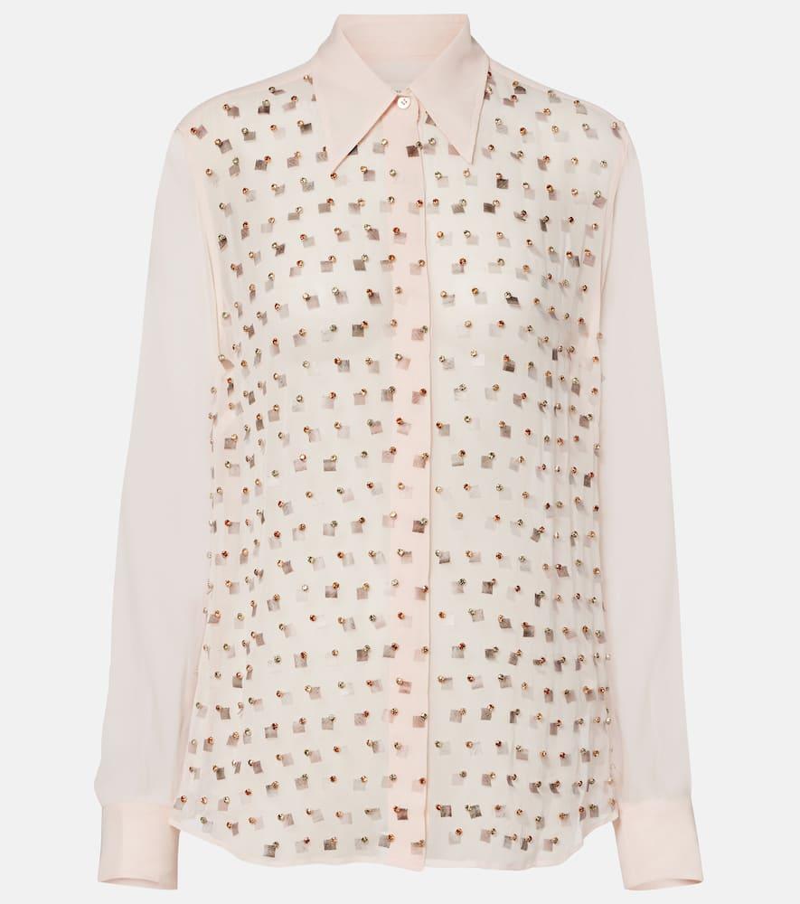 dries van noten embellished shirt