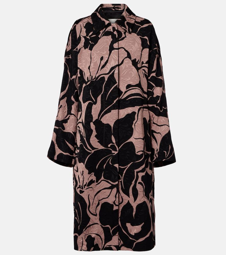 dries van noten floral coat