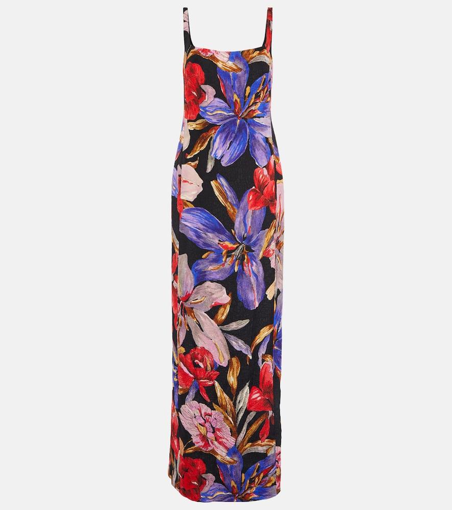 dries van noten floral silk