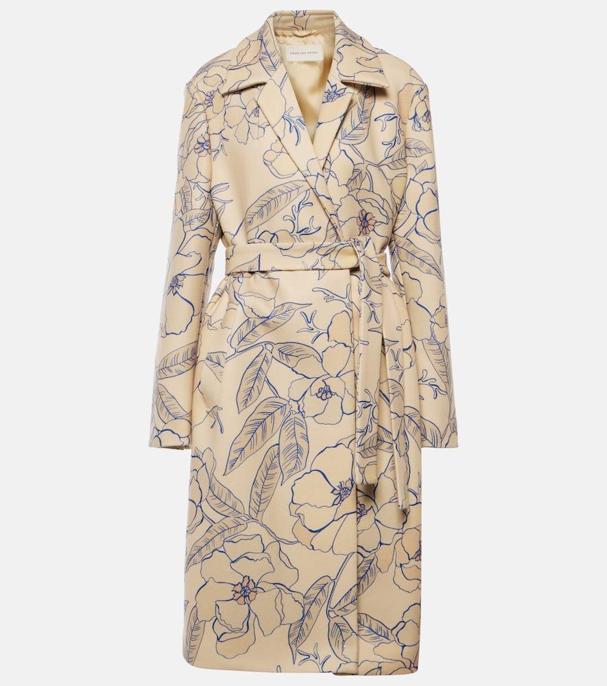 dries van noten floral wool