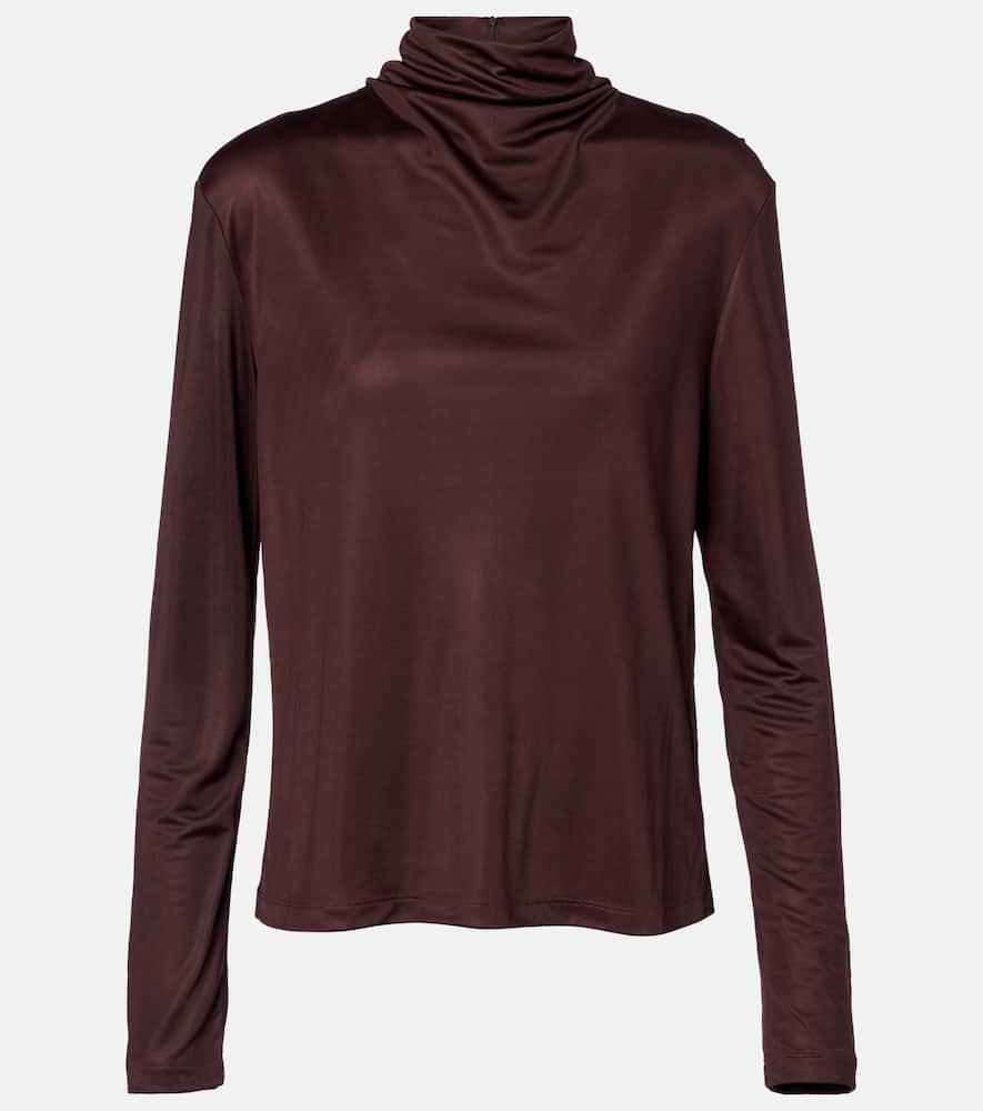 dries van noten huala draped top