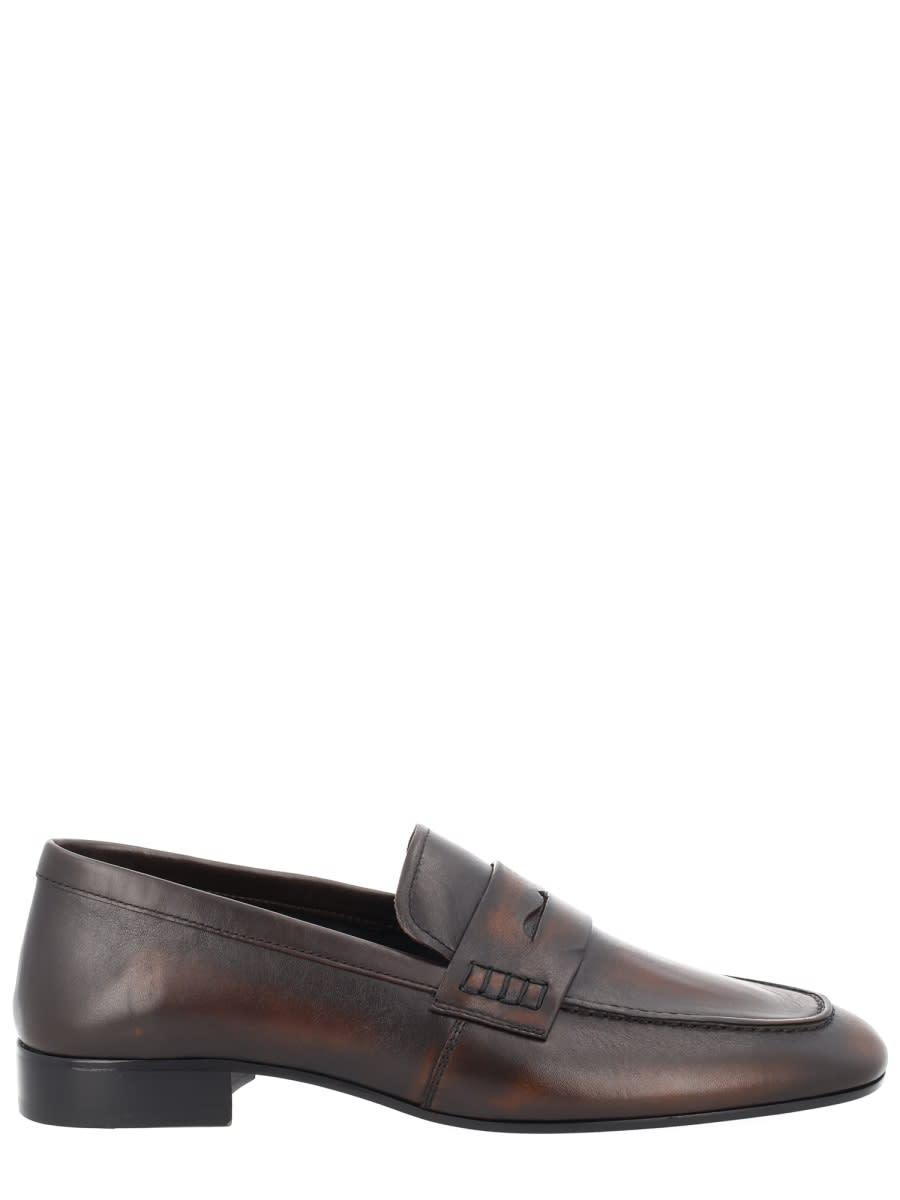 dries van noten leather loafer