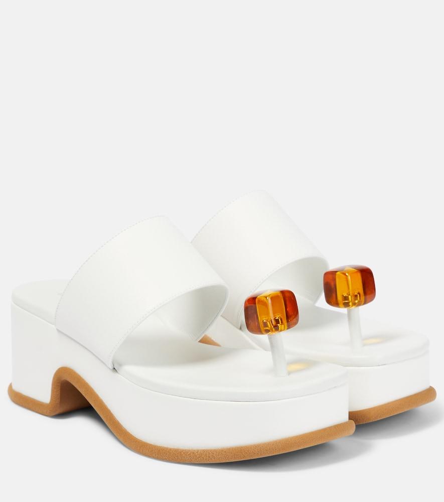 dries van noten leather sandals
