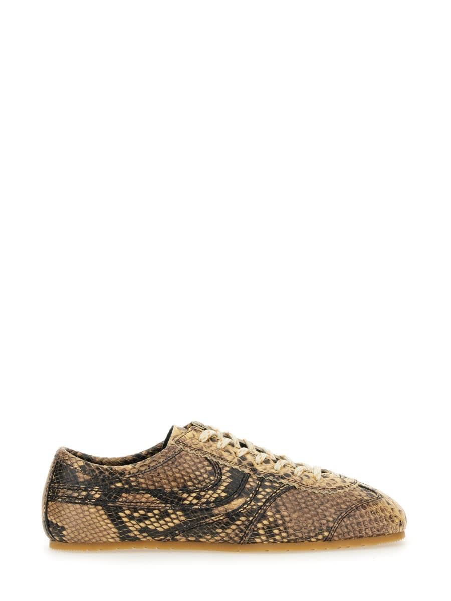 dries van noten leather sneaker