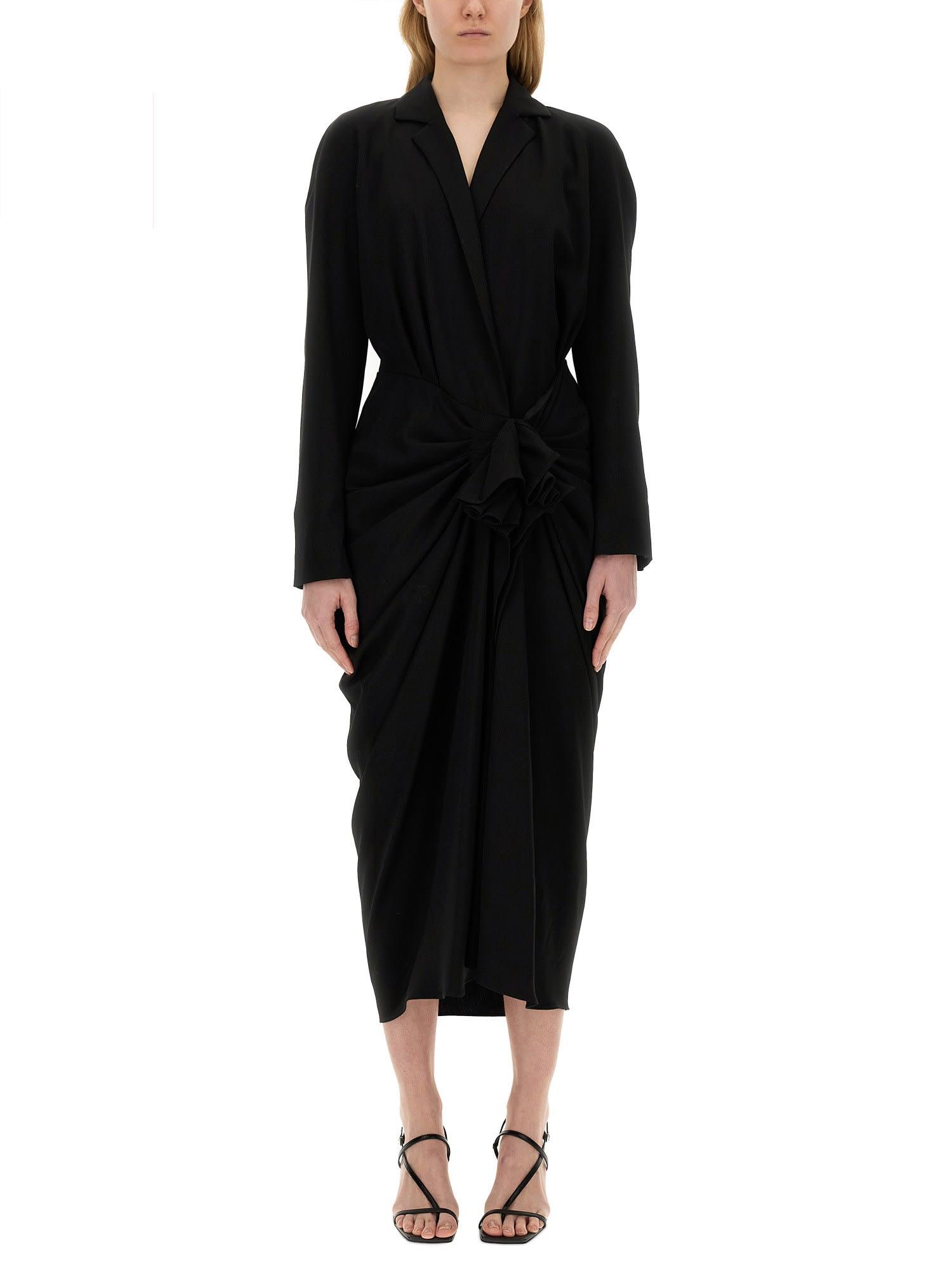 dries van noten midi dress