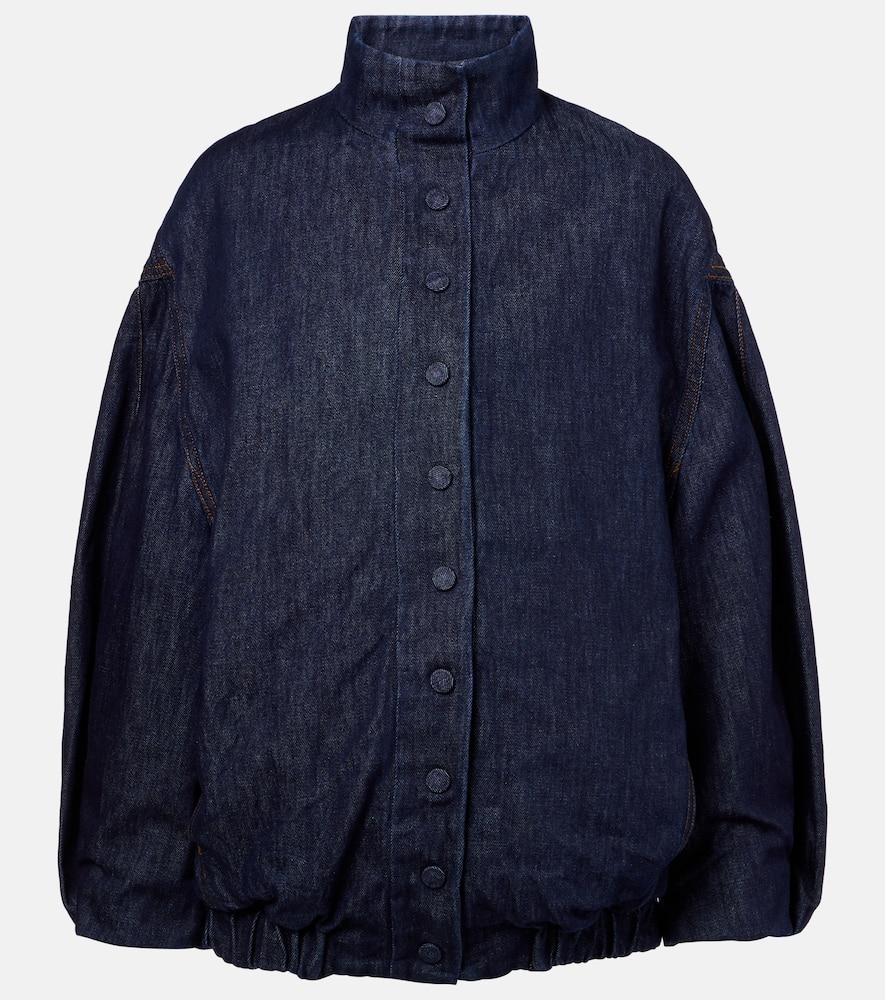 dries van noten oversized denim jacket