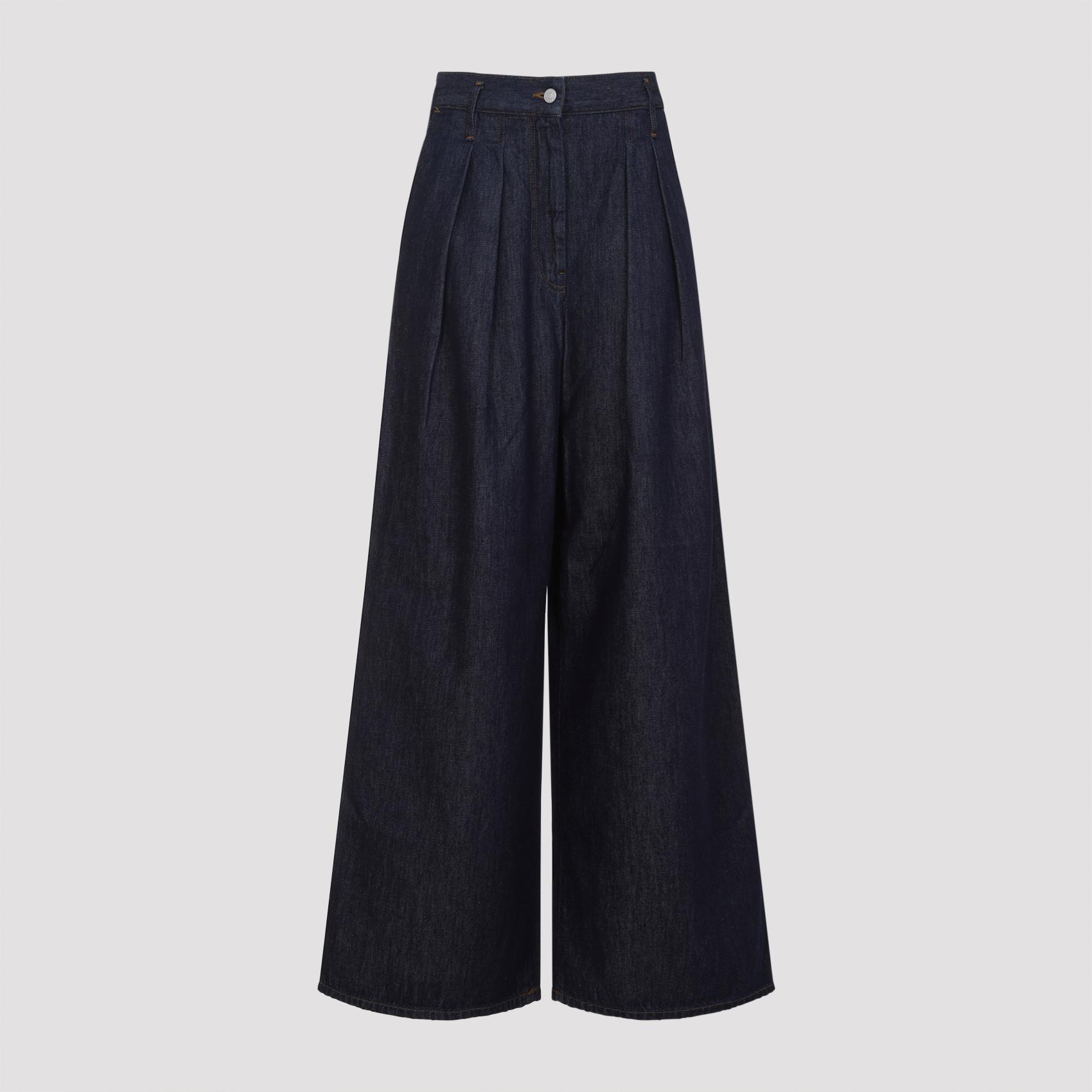 dries van noten pamplona jeans blue cotton - women