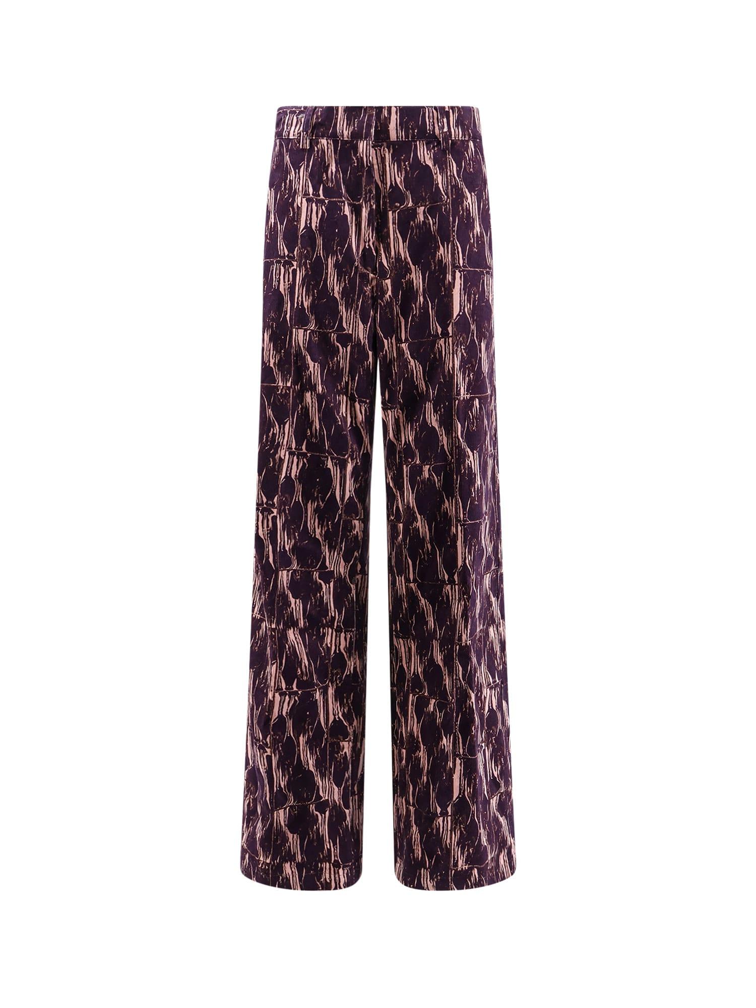 dries van noten paxy corduroy trousers