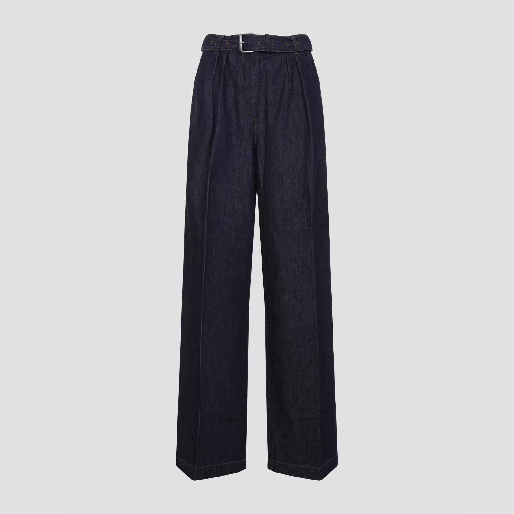 dries van noten peaches jeans blue cotton - women