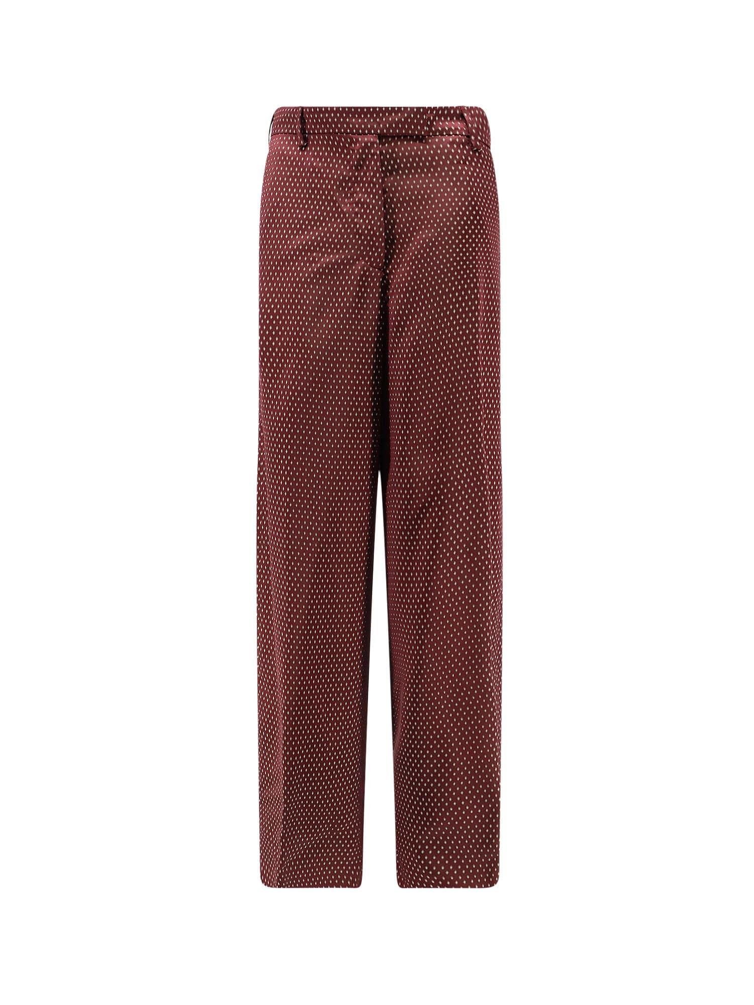 dries van noten penn viscose trousers