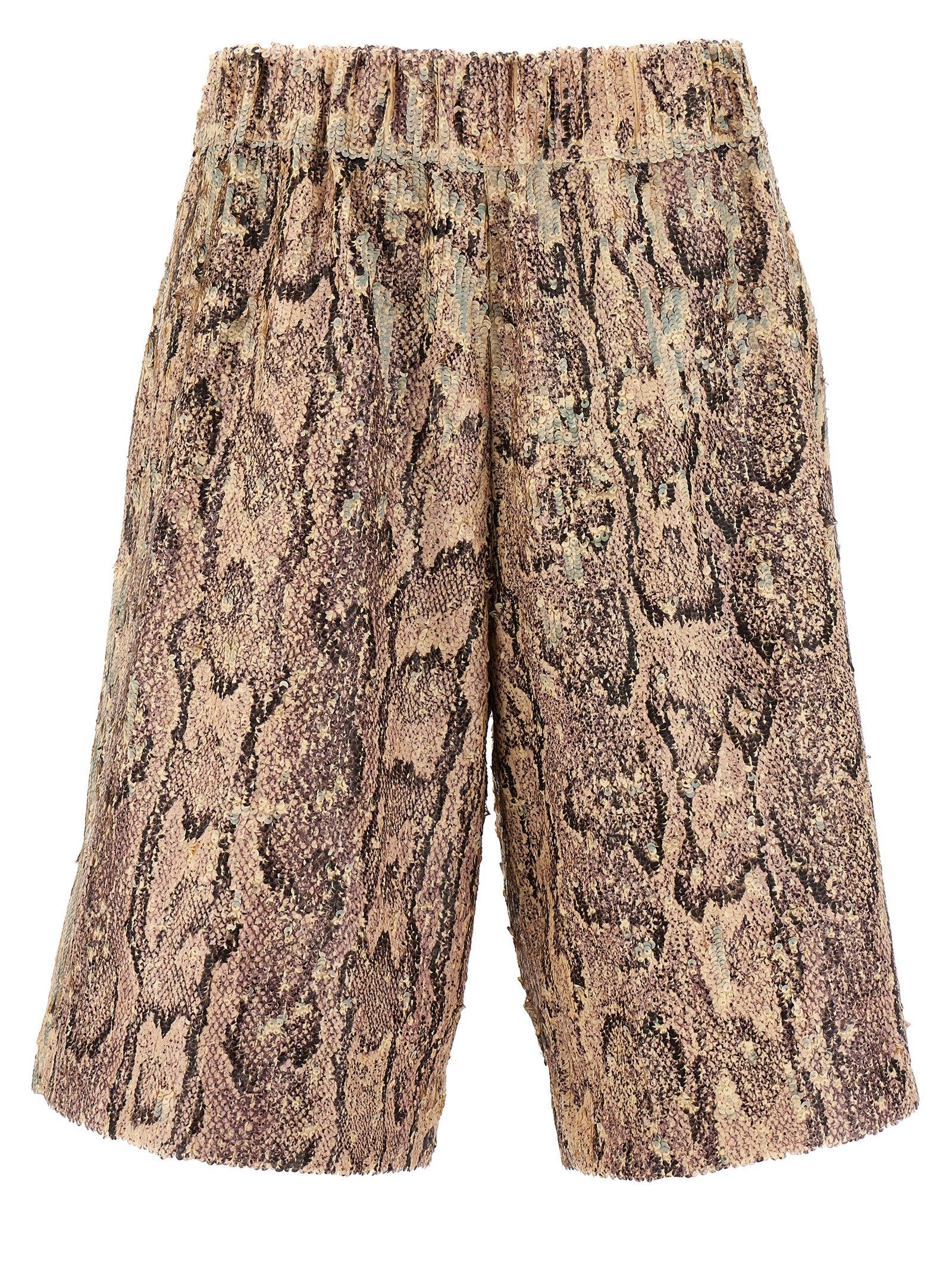dries van noten pomy bermuda shorts