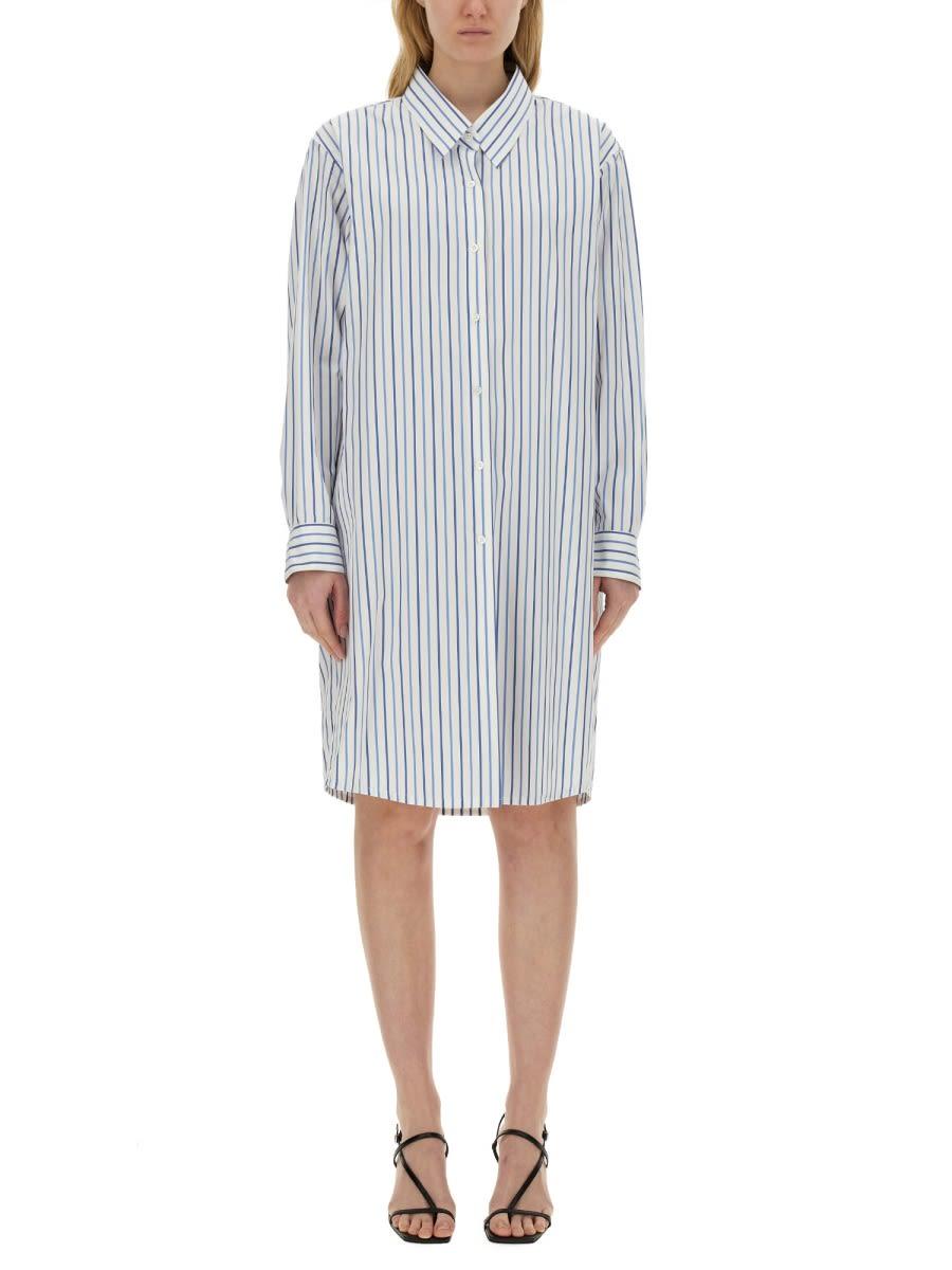 dries van noten shirt with stripe pattern