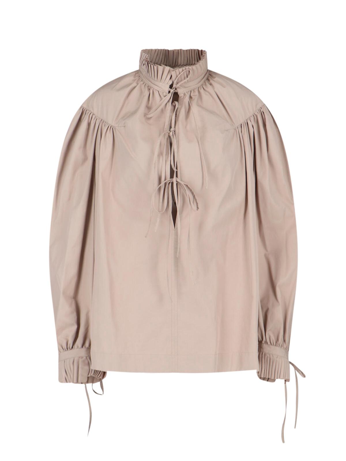 dries van noten shirts beige cotton - women