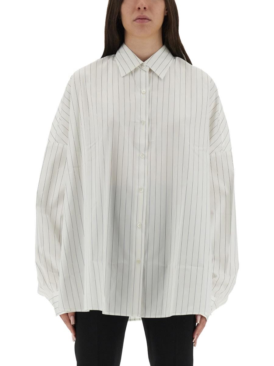 dries van noten striped cotton shirt