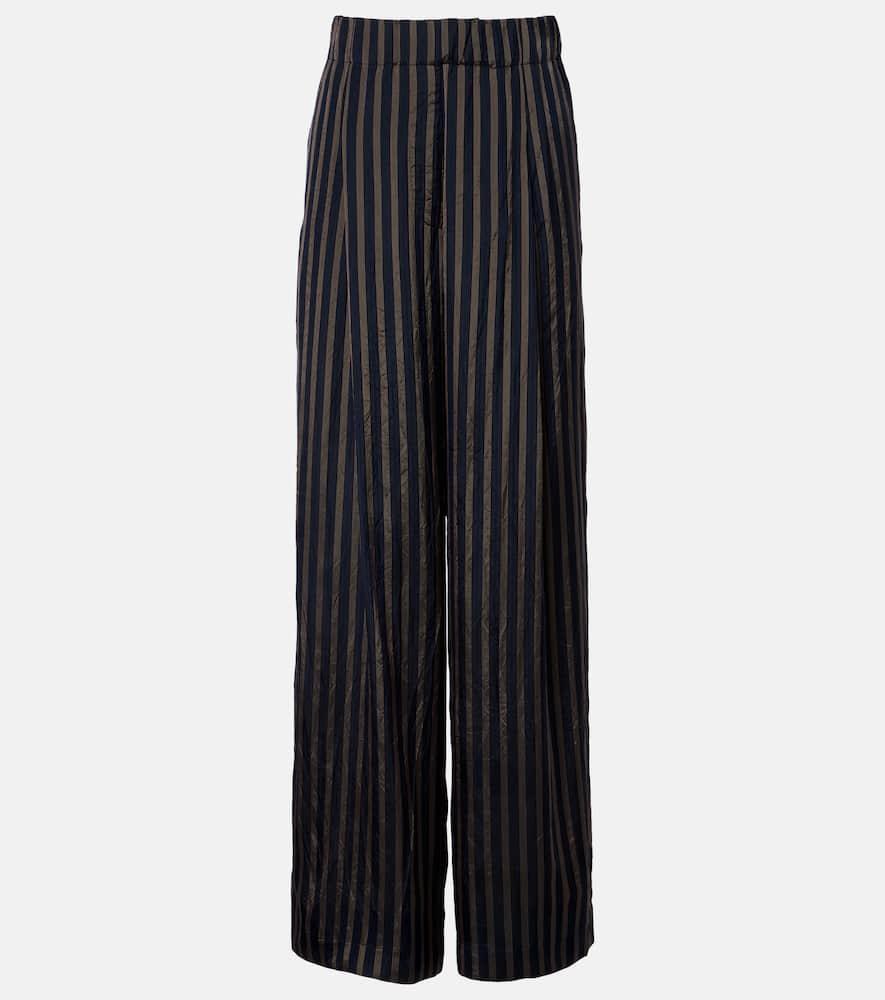 dries van noten striped wide