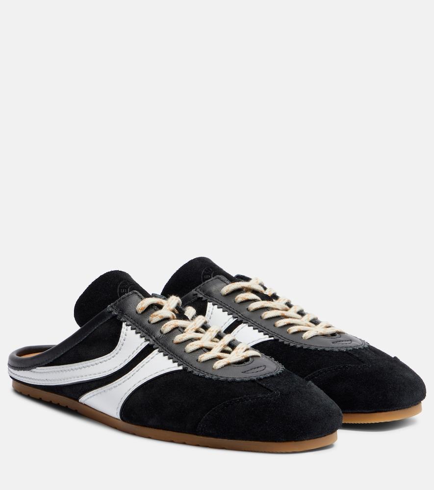 dries van noten suede mules