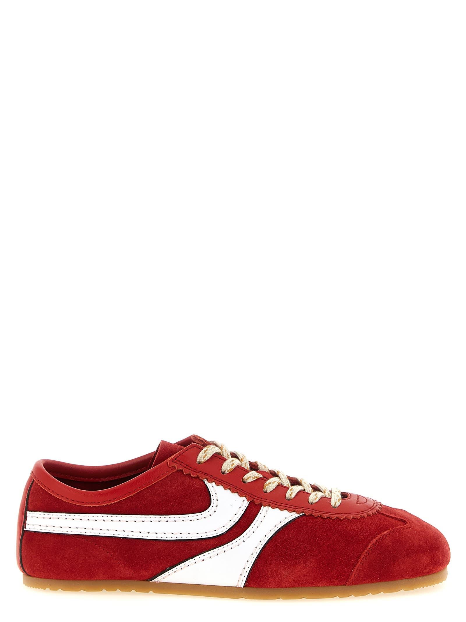 dries van noten suede sneakers