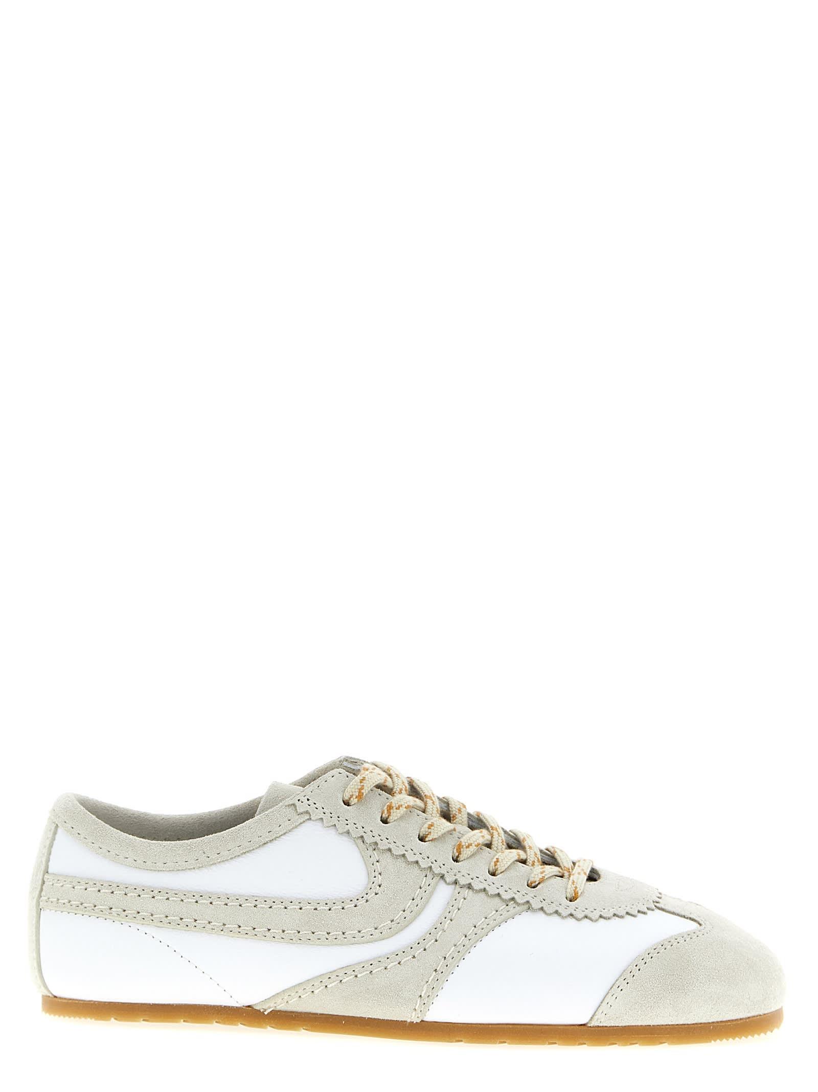 dries van noten suede sneakers