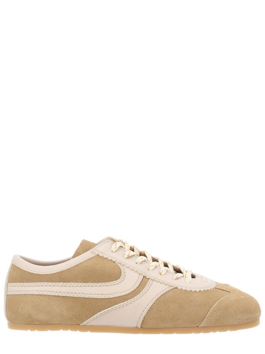dries van noten suede sneakers