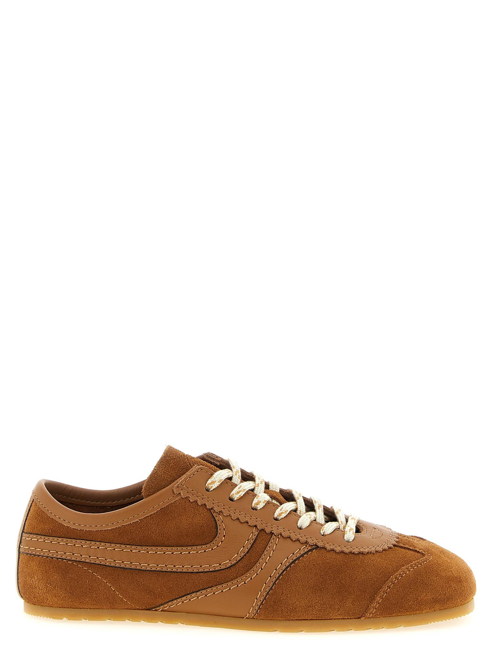 dries van noten suede sneakers