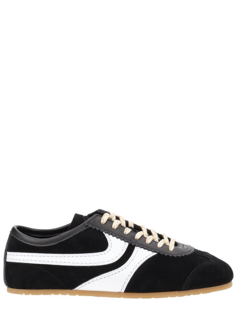 dries van noten suede sneakers