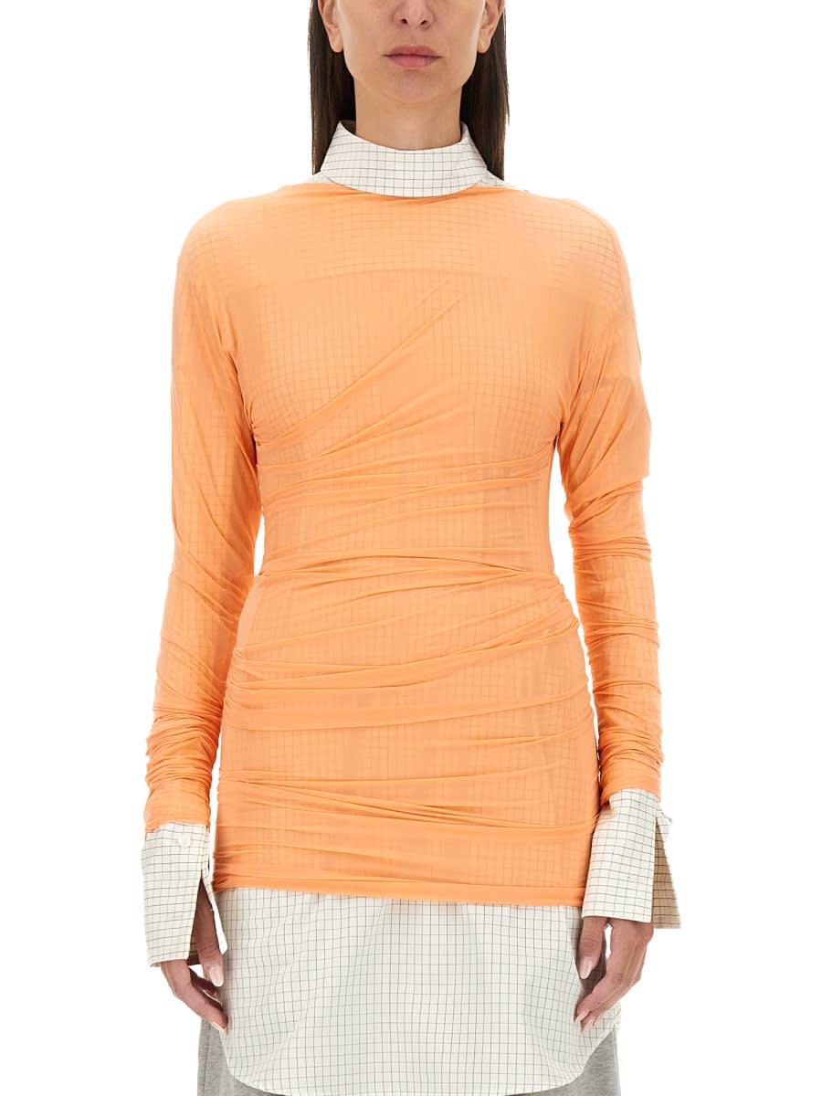 dries van noten tulle tops.