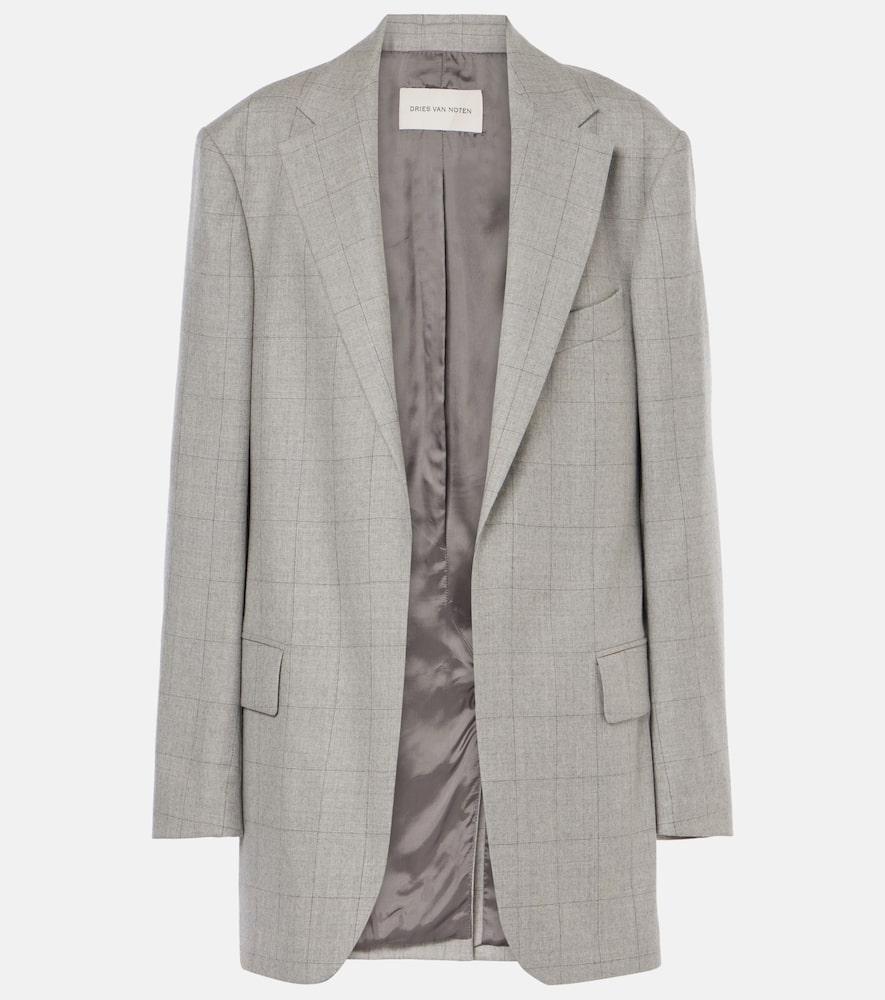 dries van noten wool blazer