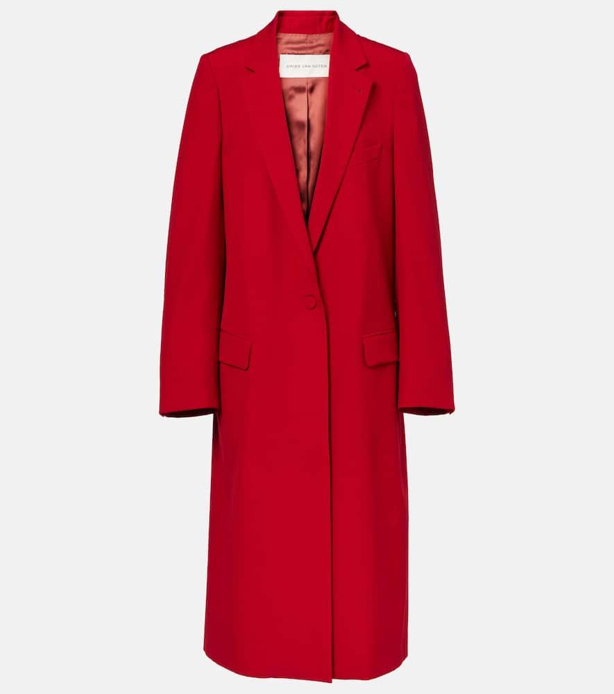dries van noten wool coat
