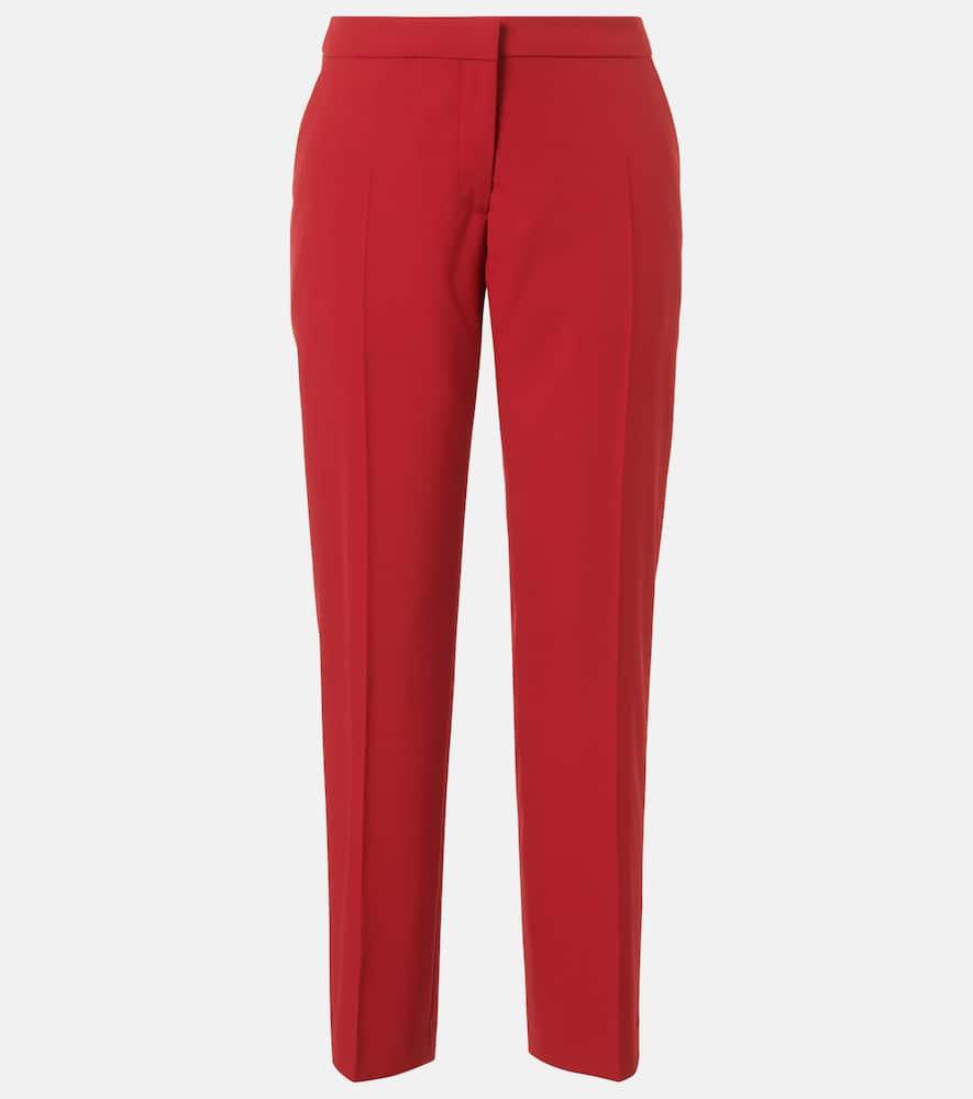 dries van noten wool slim pants