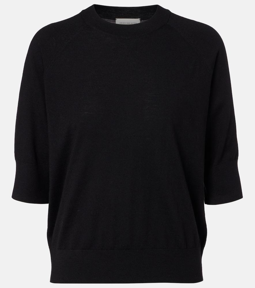 dries van noten wool sweater