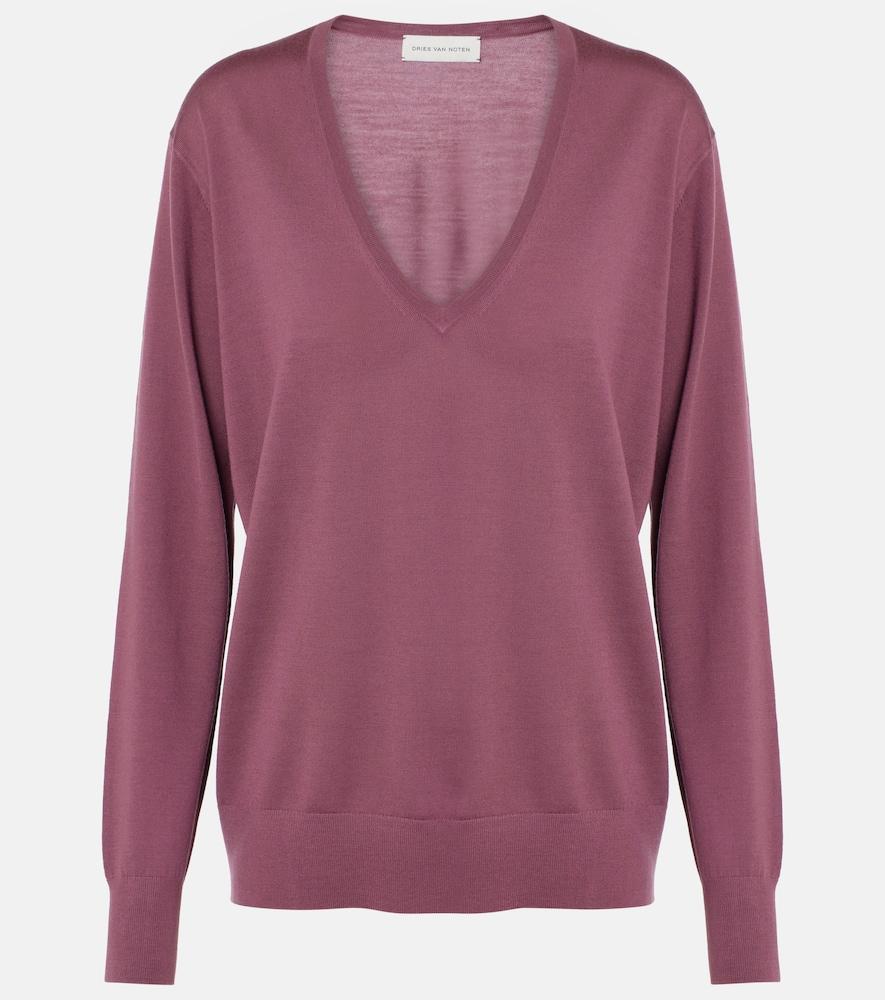 dries van noten wool sweater