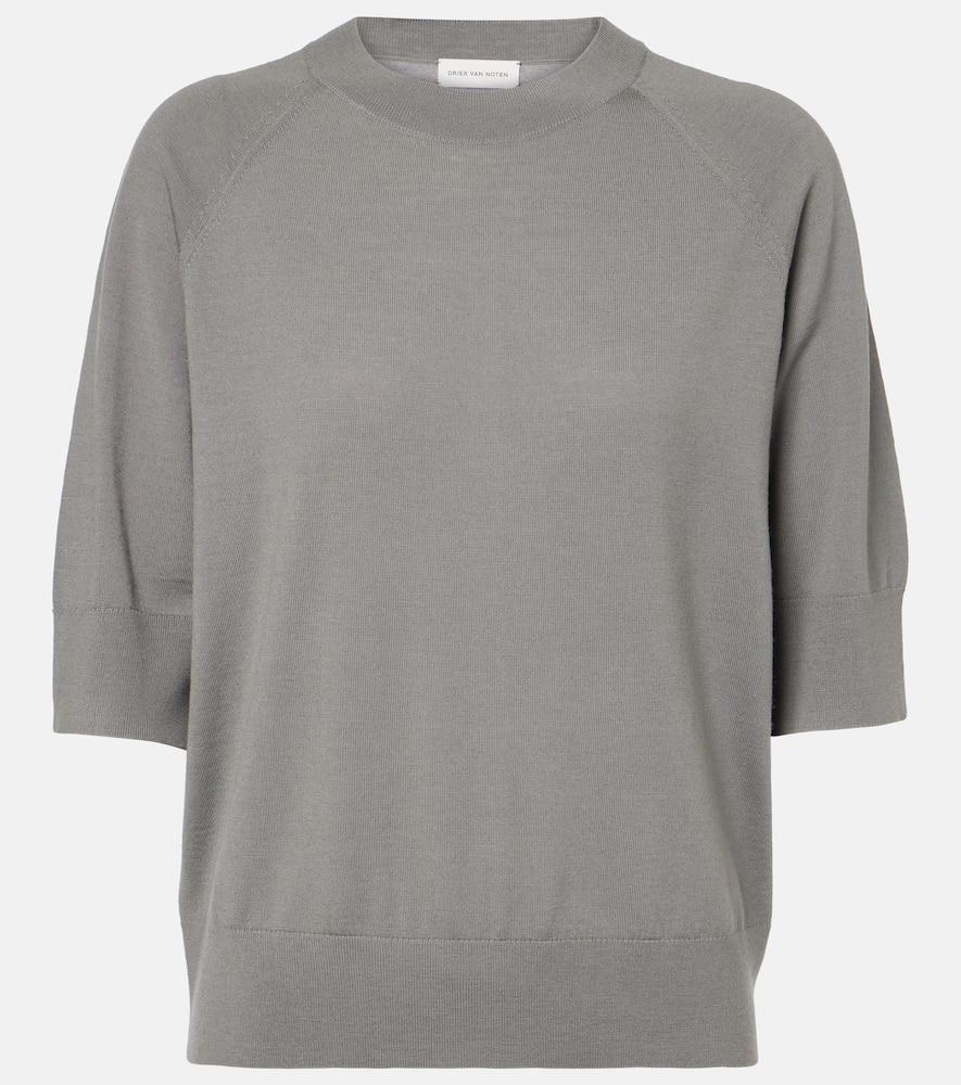 dries van noten wool top