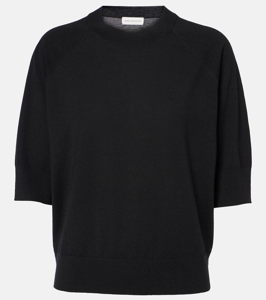 dries van noten wool top