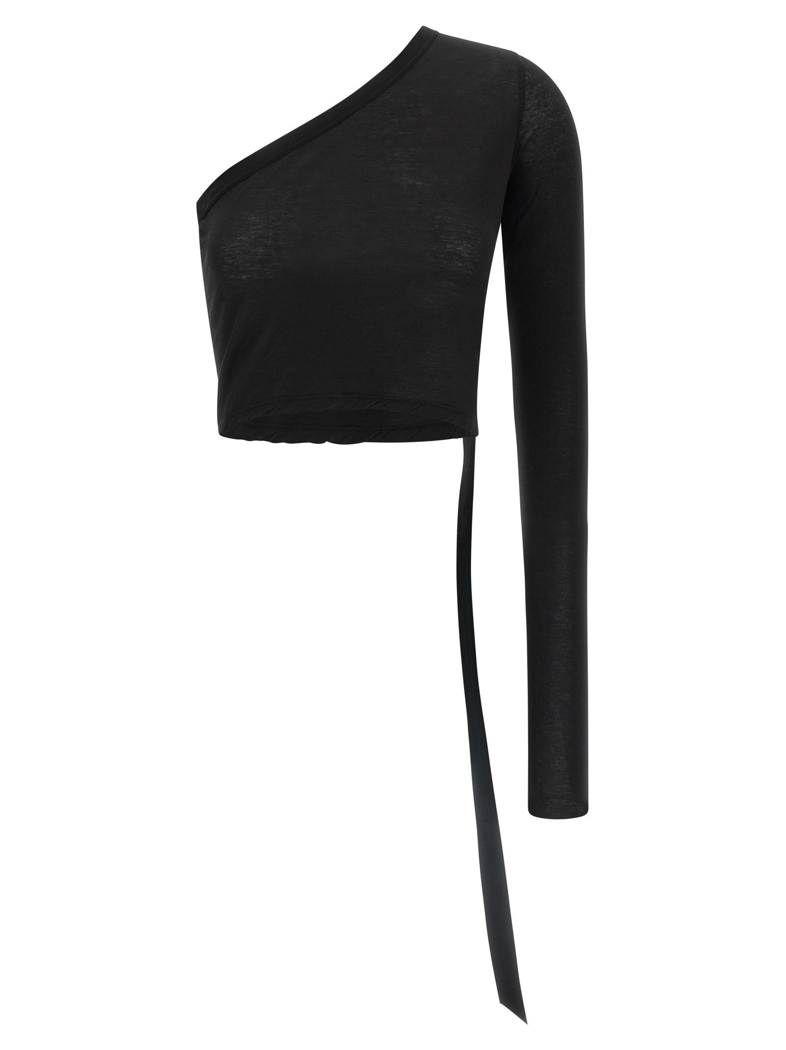 drkshdw ziggy top black cotton tops - women