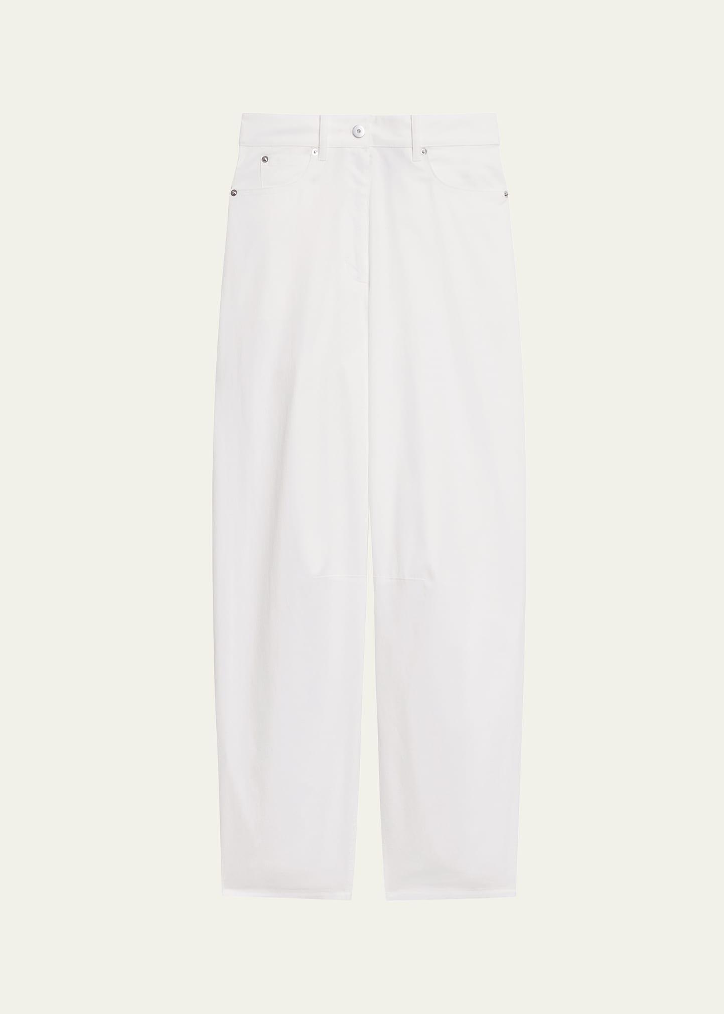 drop curve-leg pants