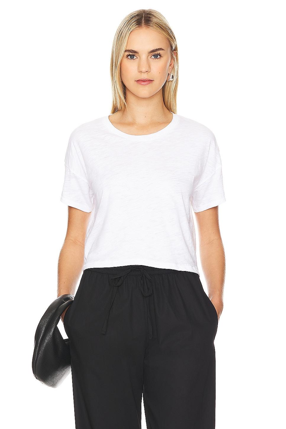 drop shoulder tee