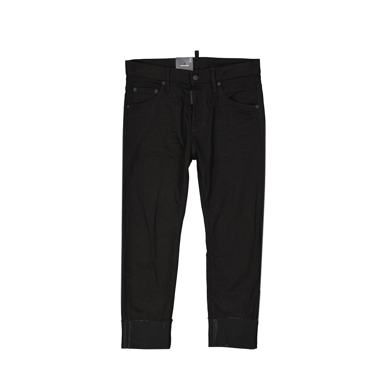 dsquared2 black bull sailor denim jeans