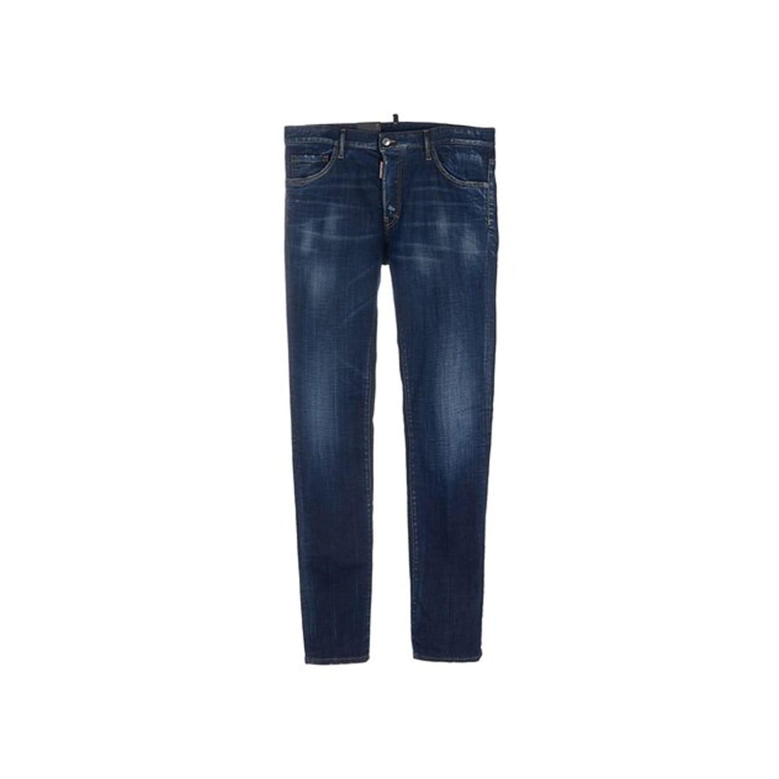 dsquared2 cotton denim jeans