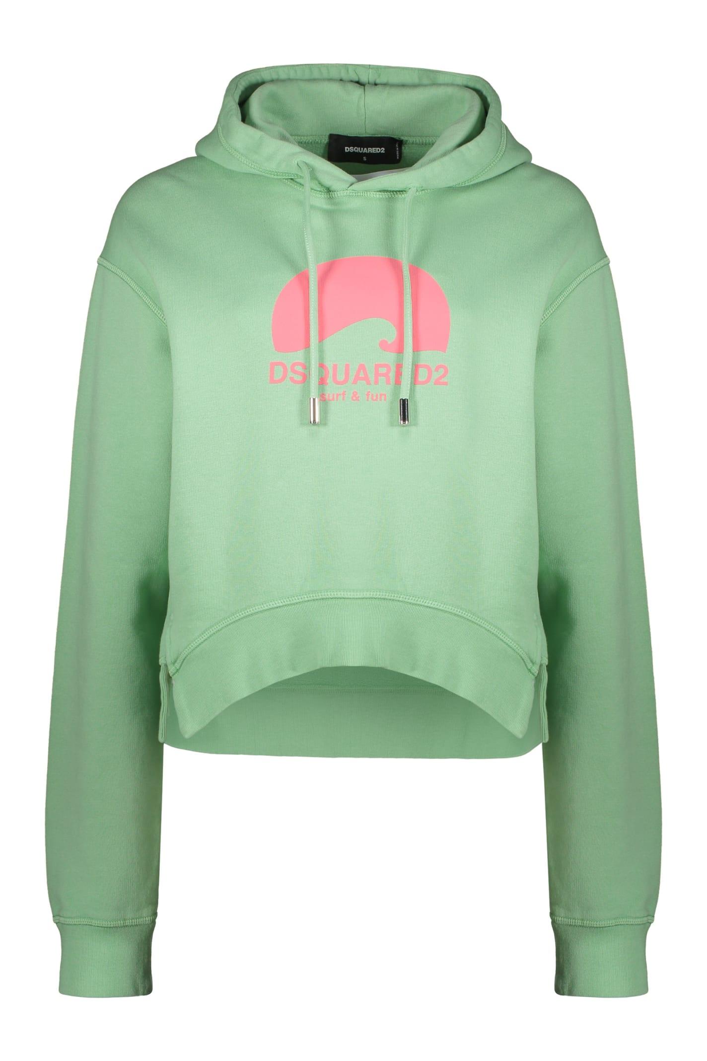 dsquared2 cotton hoodie
